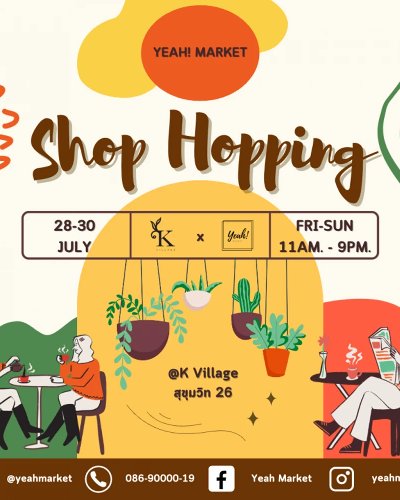 YEAH! MARKET : Shop Hopping Zipevent