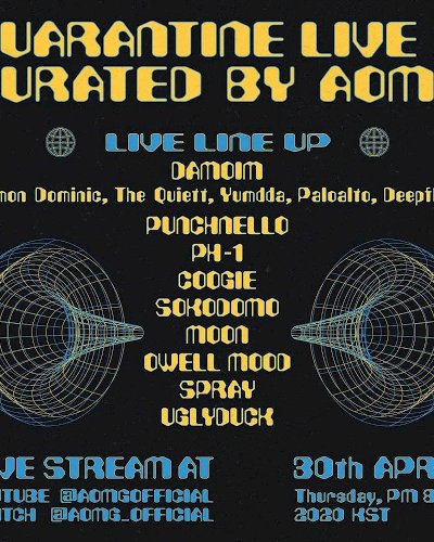 QUARANTINE LIVE 𝘊𝘶𝘳𝘢𝘵𝘦𝘥 𝘣𝘺 𝘈𝘖𝘔𝘎 Zipevent