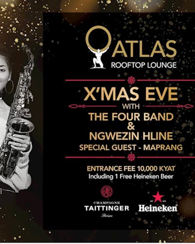  Atlas LIVE! with The FOUR band | X'mas Eve Edition Zipevent
