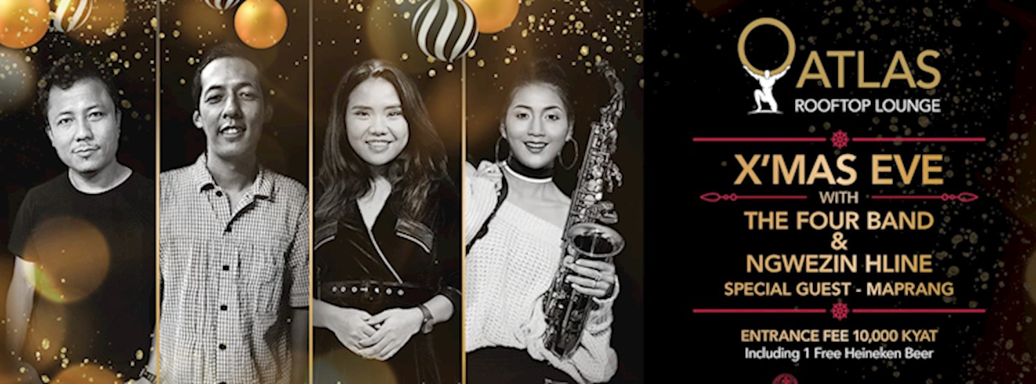  Atlas LIVE! with The FOUR band | X'mas Eve Edition Zipevent