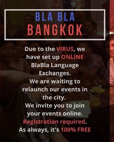 Bangkok BlaBla Language Exchange Zipevent