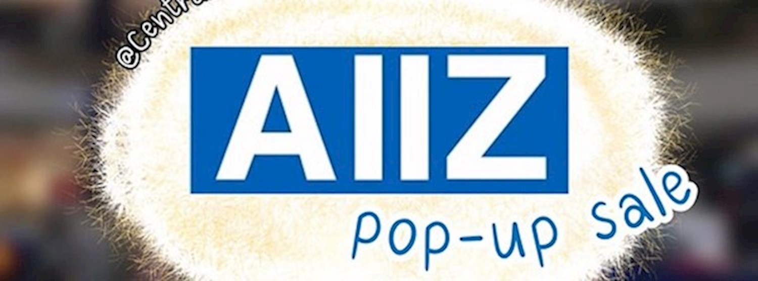 AIIZ pop - up sale Zipevent