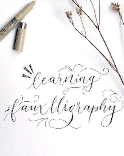 Fauxlligraphy Workshop with Typer Zipevent