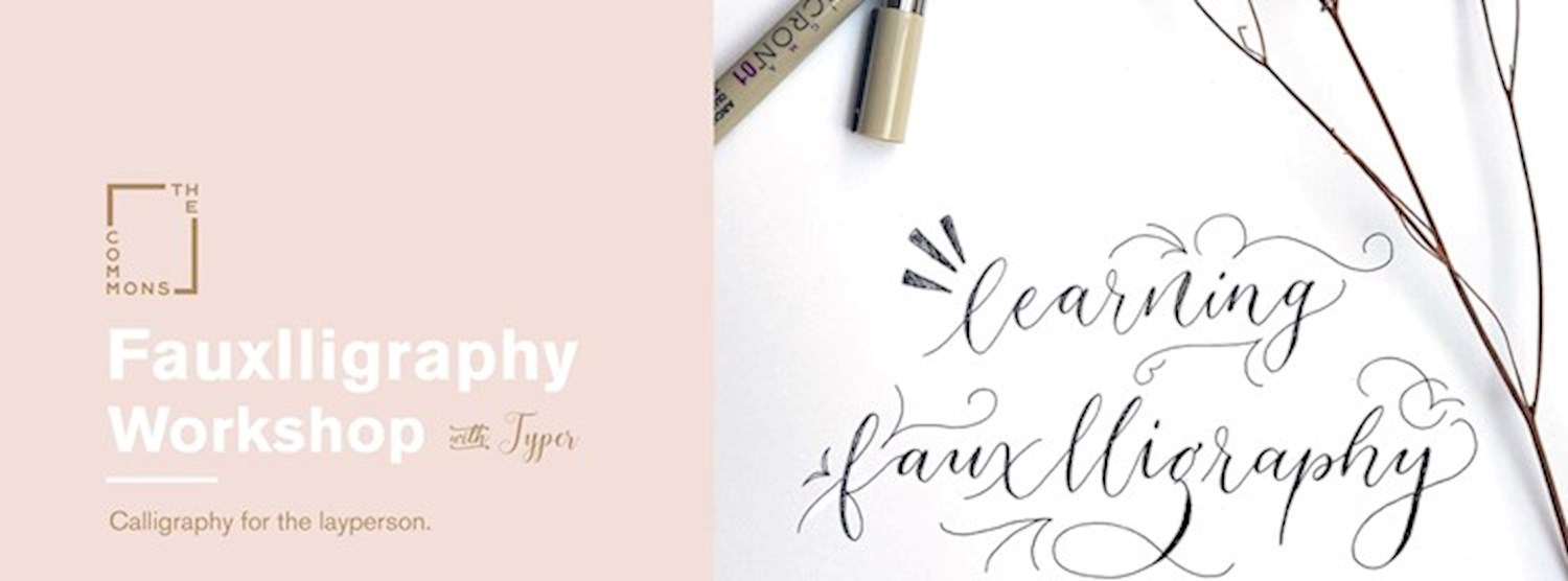 Fauxlligraphy Workshop with Typer Zipevent