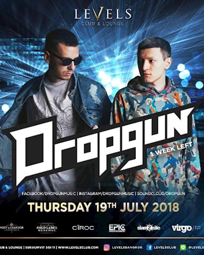 Dropgun at Levels l Thursday 19th July 2018 Zipevent