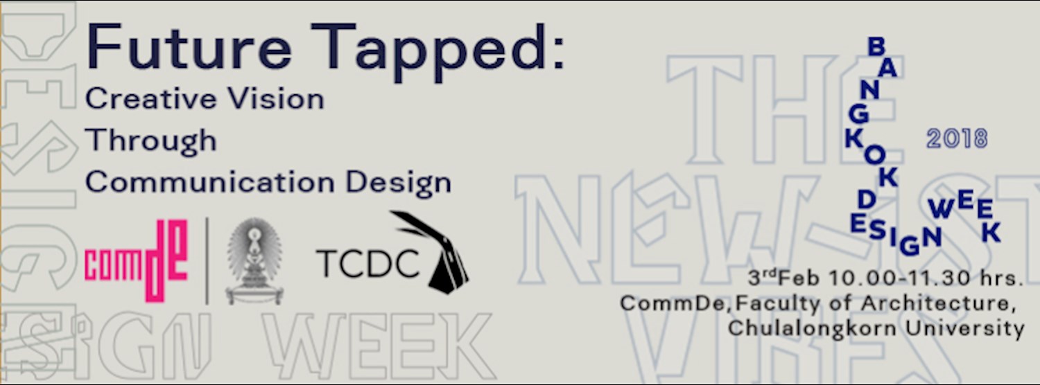 Future Tapped : Creative vision through communication design Zipevent