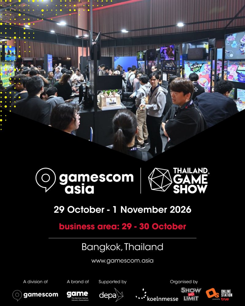 gamescom asia x Thailand Game Show 2026 Zipevent