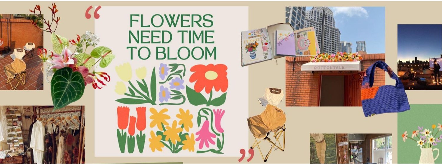 Flowers need time to bloom Zipevent