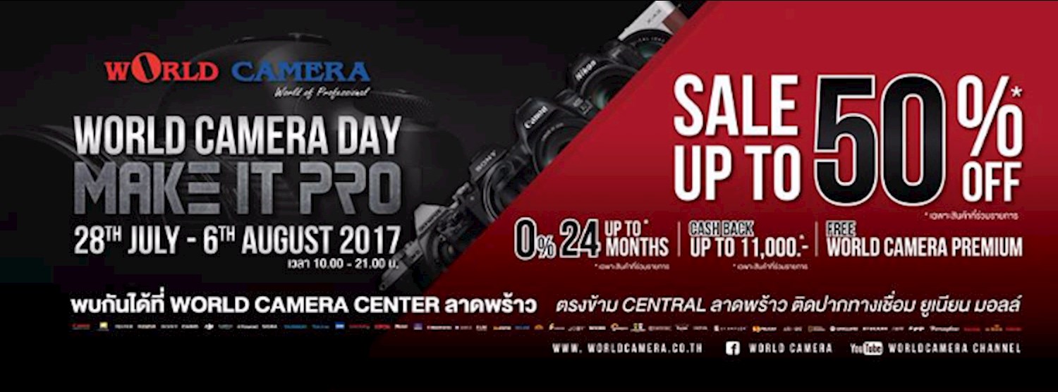 World Camera Day 2017 “Make It Pro” Zipevent