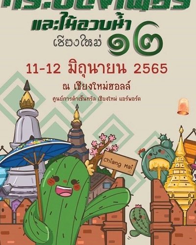กระบองเพชร และไม้อวบน้ำ เชียงใหม่ ครั้งที่ 12 Zipevent