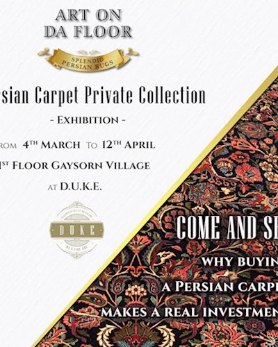 Persian Carpets Private Collection” By “Art on da floor Zipevent