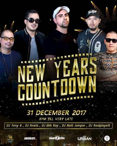 SWAY's New Years Countdown 2018 Zipevent