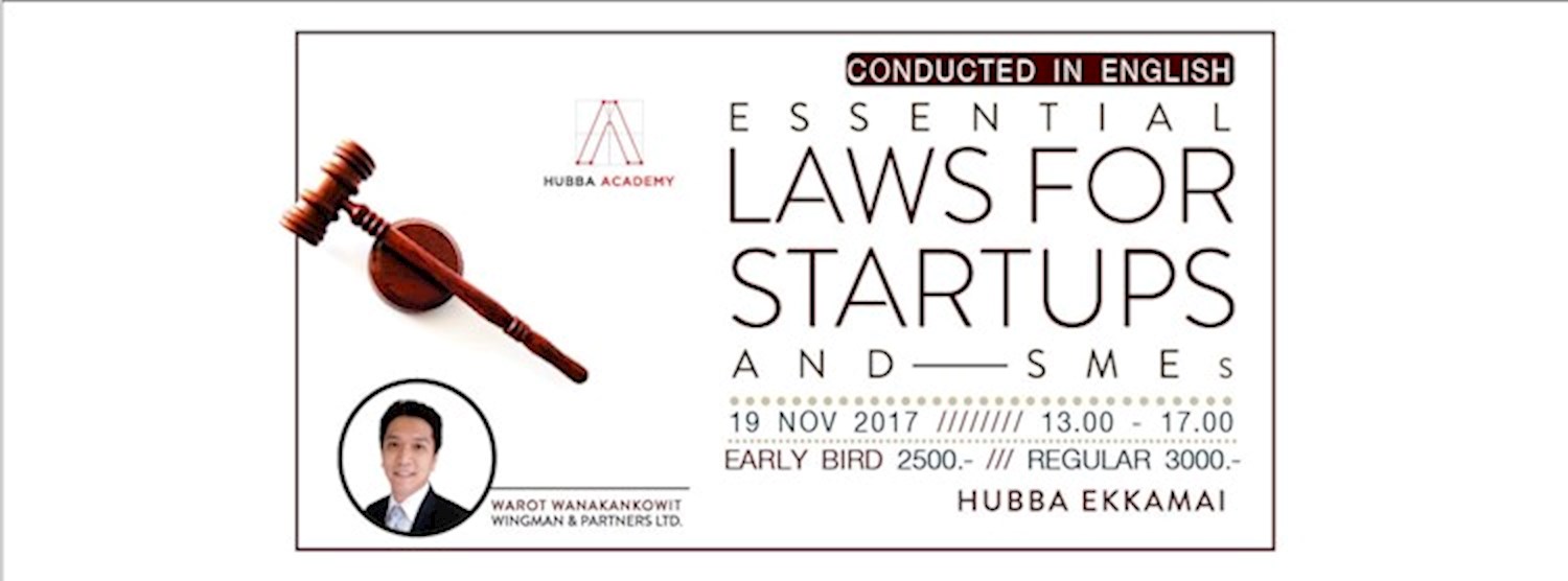 Essential Laws for Startups & SMEs Zipevent
