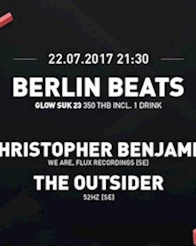 Berlin Beats with Christopher Benjamin (We Are/Flux Rec, SE) Zipevent