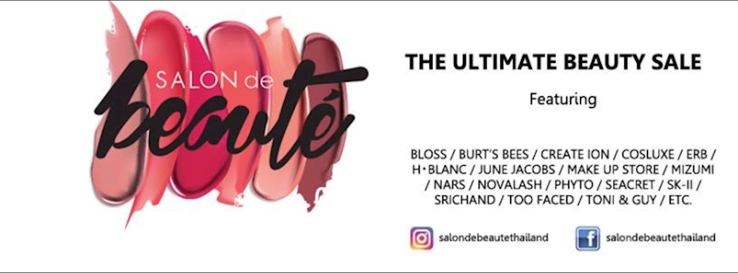Salon de Beauté - The Ultimate Beauty Sale Zipevent