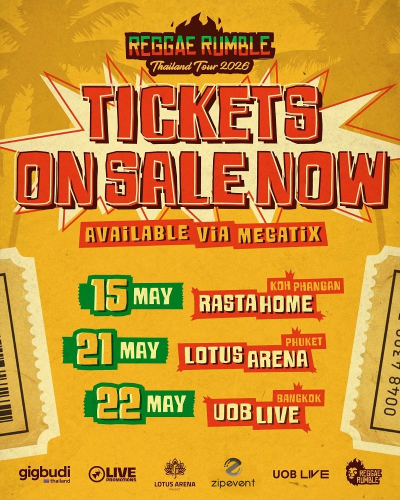 Reggae Rumble Tour 2026   Zipevent