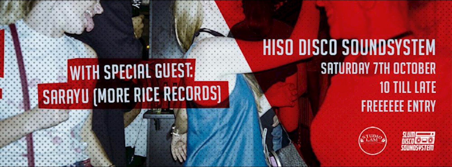 Hiso Disco Soundsystem ft. Sarayu Zipevent