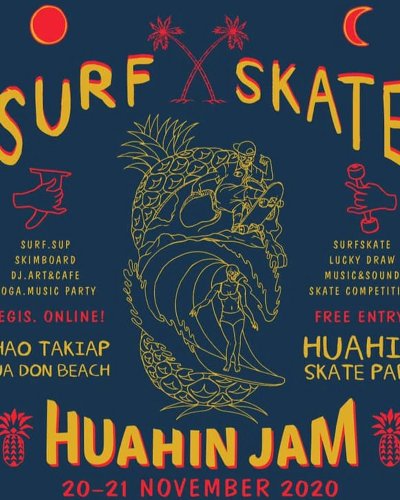 Hua Hin Surf & Skate Jam 2020 Zipevent