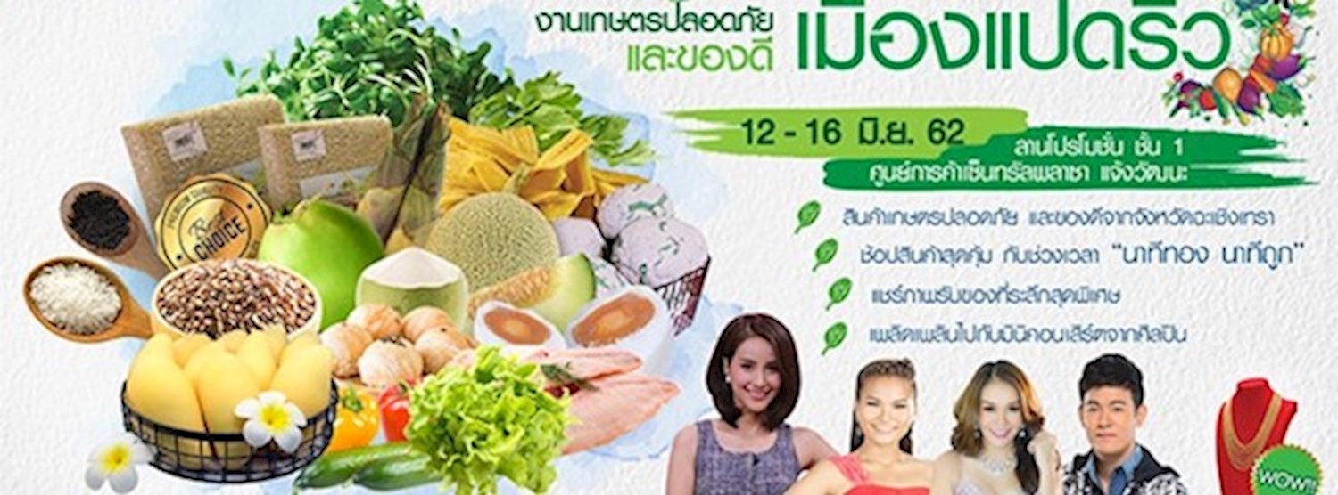 งานเกษตรปลอดภัยและของดีเมืองแปดริ้ว Zipevent