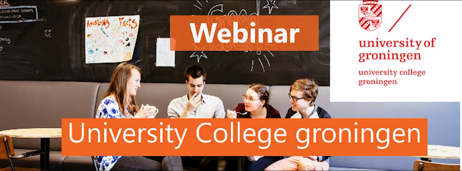 Webinar with University College Groningen Zipevent