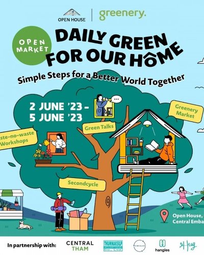 Open Market : Daily Green For Our Home Zipevent