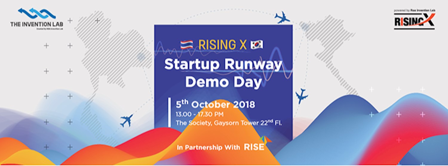 RISING X Startup Runway Demo Day Zipevent