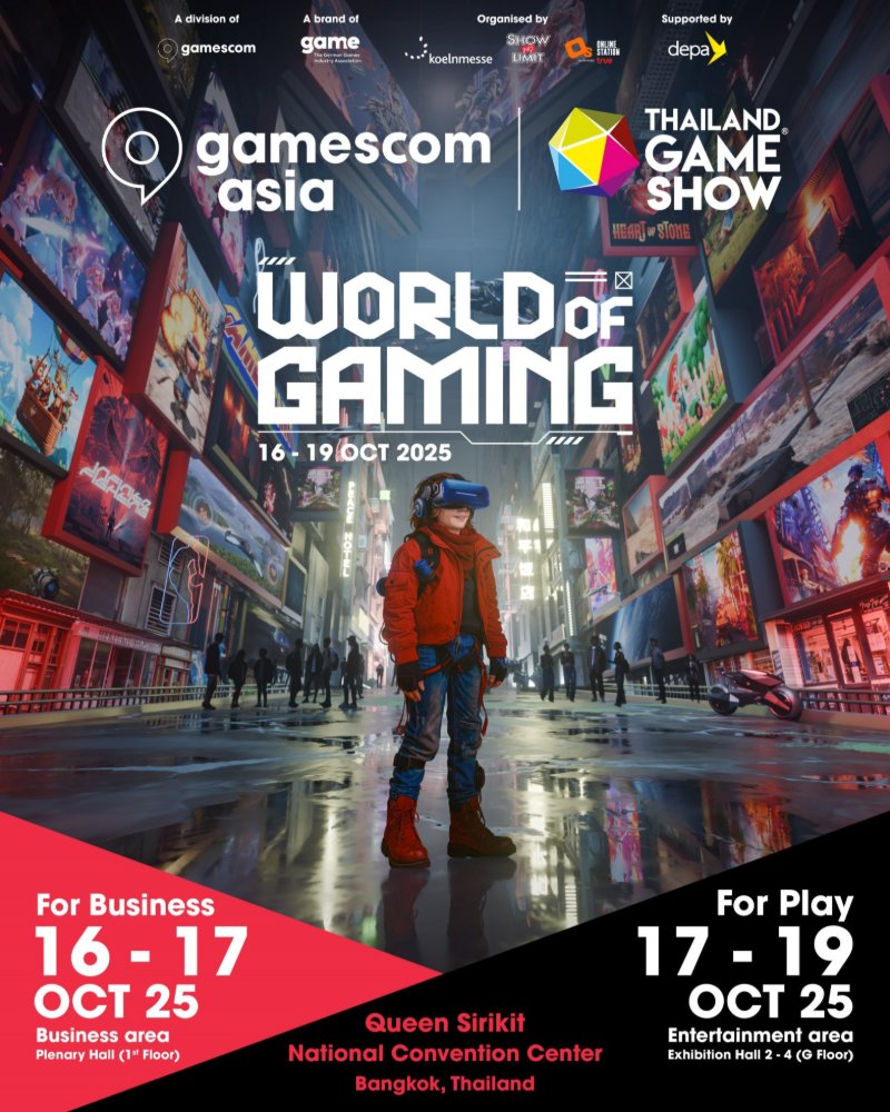 gamescom asia x Thailand Game Show Zipevent