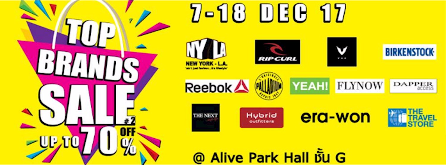 TOP Brands SALE up to 70% Zipevent