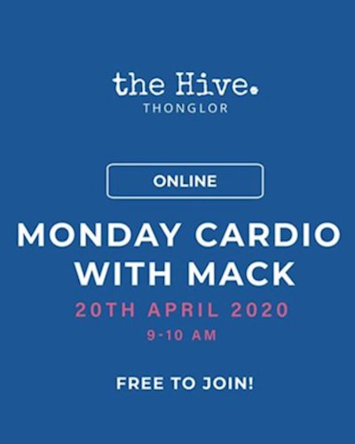 Online Class: Monday Cardio with Mack Zipevent