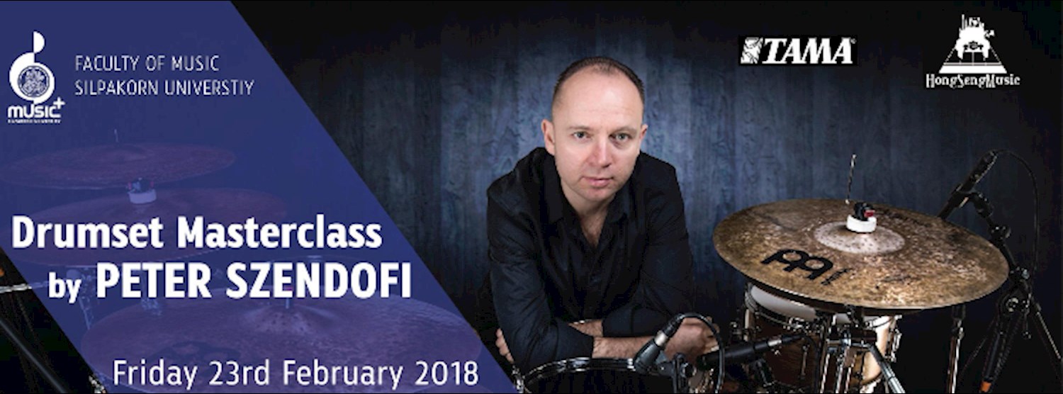 Drumset Masterclass by Peter Szendofi Zipevent