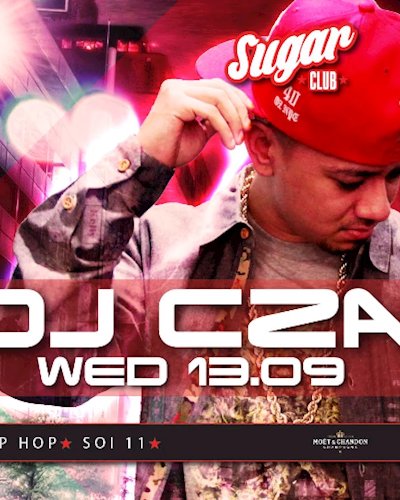 DJ CZA: Wednesday, 13th September Zipevent