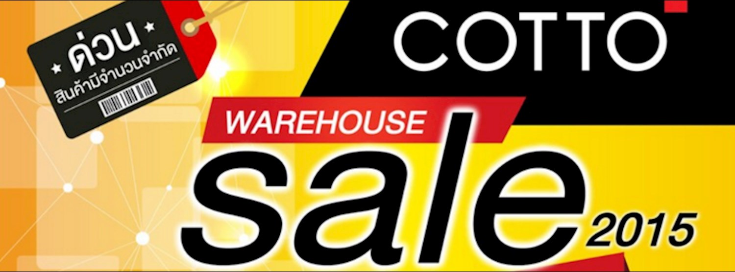 COTTO Warehouse Sale 2015 Zipevent