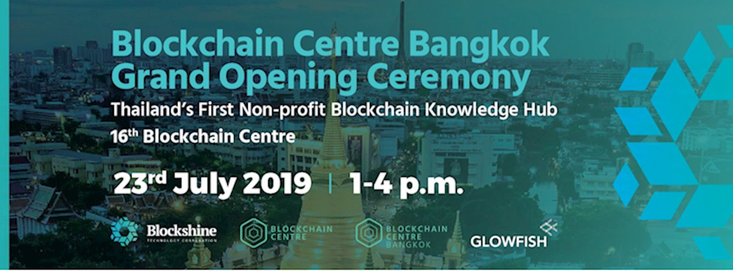Blockchain Centre Bangkok Grand Opening Ceremony Zipevent