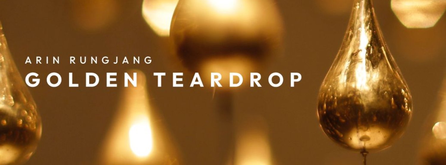 Golden Teardrop Zipevent