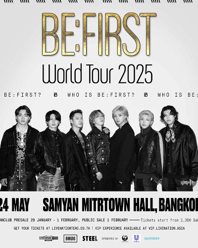 BE:FIRST World Tour 2025 "Who is BE:FIRST?" Zipevent