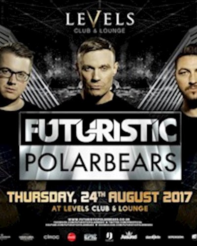 Futuristic Polar Bears at Levels l Thursday 24th August 2017 Zipevent