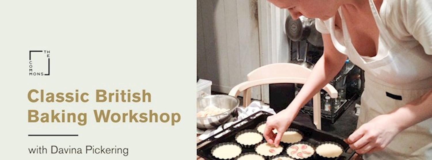 Classic British Baking Workshop at theCOMMONS Zipevent