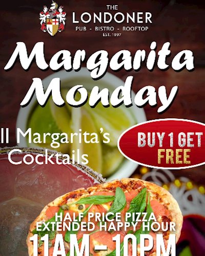 Margarita Monday's Zipevent
