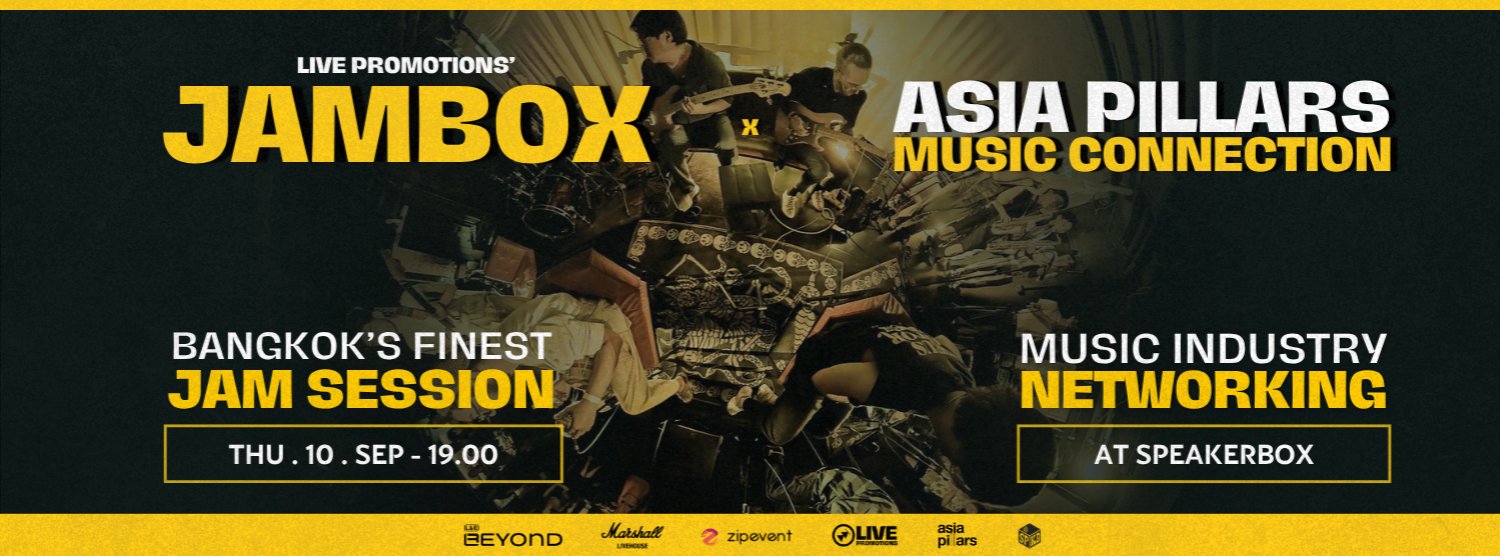 JAMBOX x Asia Pillars Music Connection #08 Zipevent