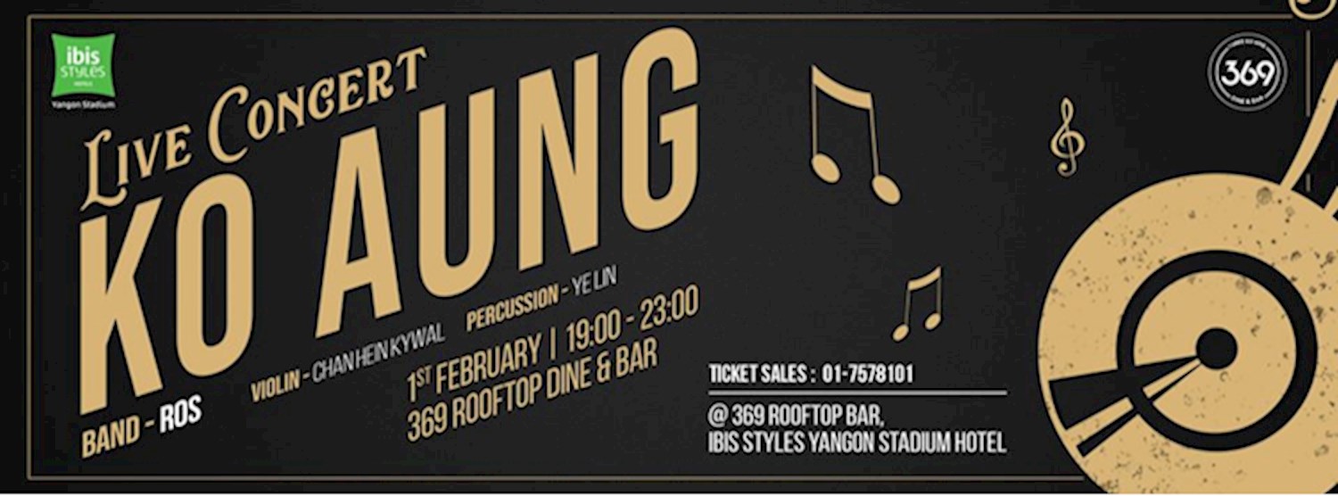 Live Concert Ko Aung Zipevent