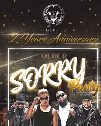 OLDER 2 Years Anniversary Sorry Party Zipevent