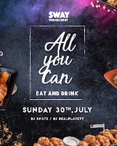 All You Can Eat and Drink [July] Zipevent