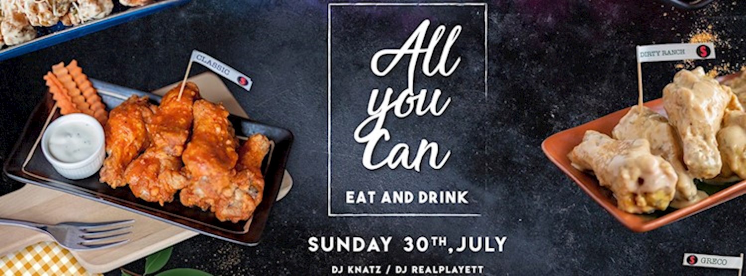 All You Can Eat and Drink [July] Zipevent