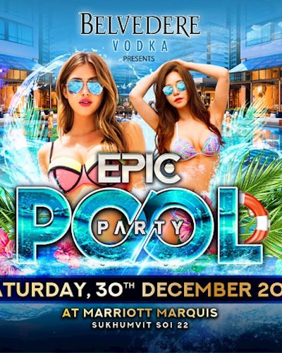 EPIC Pool Party at Marriott Marquis l Saturday 30 December 2017 Zipevent