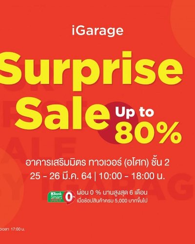 iGarage Surprise Sale Up to 80% Zipevent