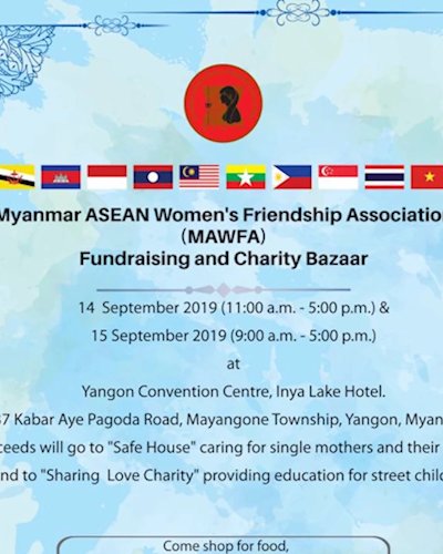Myanmar-ASEAN Women’s Friendship Association Zipevent