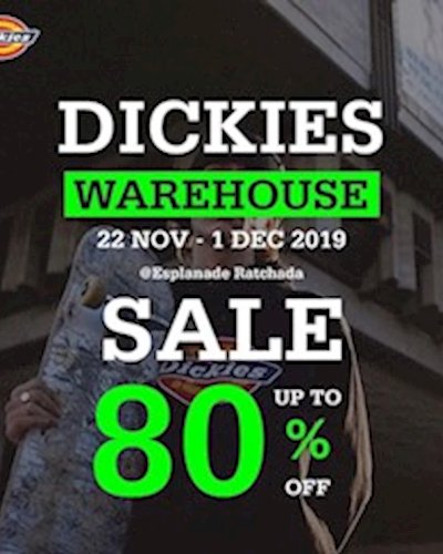 Dickies WAREHOUSE SALE 2019 Zipevent