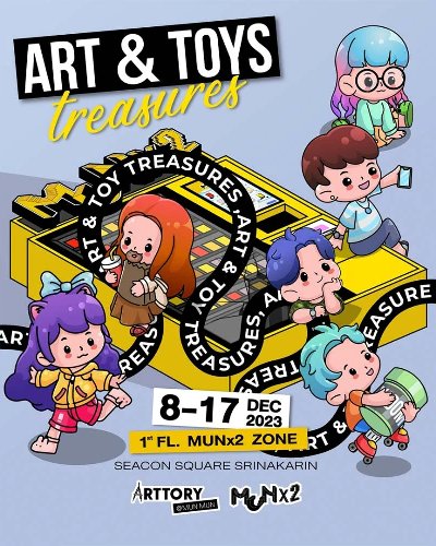 ART & TOYS Treasures Zipevent