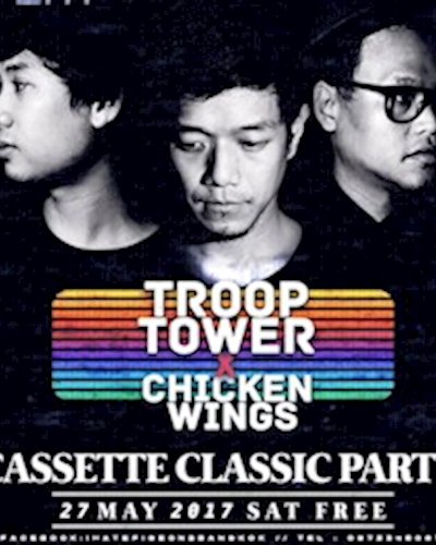 Cassette Classic Party with Chickenwings and Trooptower Zipevent