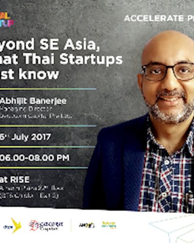 Beyond SE Asia, What Thai Startups must know Zipevent